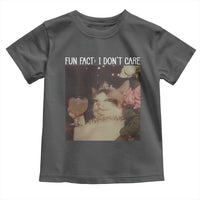 Cat Meme Toddler T Shirt Fun Fact I Dont Care Funny Saying Quote - Wonder Print Shop