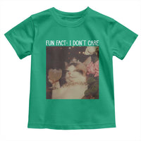 Cat Meme Toddler T Shirt Fun Fact I Dont Care Funny Saying Quote - Wonder Print Shop