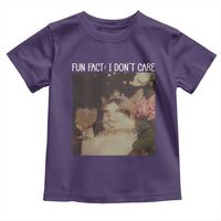 Cat Meme Toddler T Shirt Fun Fact I Dont Care Funny Saying Quote - Wonder Print Shop