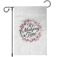 Mahjong Garden Flag Floral Mah Jongg