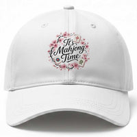 Mahjong Baseball Cap Floral Mah Jongg