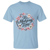 Mahjong T Shirt Floral Mah Jongg