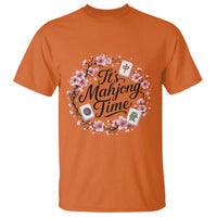 Mahjong T Shirt Floral Mah Jongg