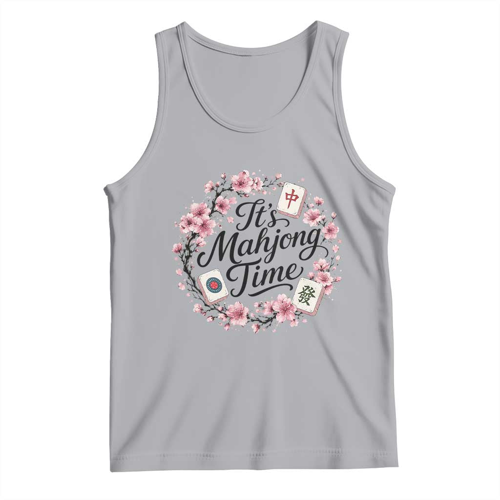 Mahjong Tank Top Floral Mah Jongg