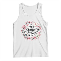 Mahjong Tank Top Floral Mah Jongg