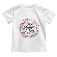 Mahjong Toddler T Shirt Floral Mah Jongg
