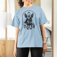 Here Am I Send Me Isaiah 6 8 Catholic Knight Templar Crusader Faith T Shirt For Women