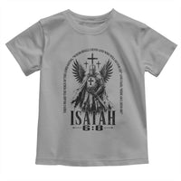 Here Am I Send Me Isaiah 6 8 Catholic Knight Templar Crusader Faith Toddler T Shirt