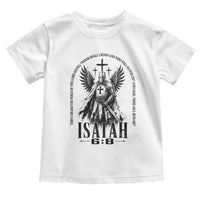 Here Am I Send Me Isaiah 6 8 Catholic Knight Templar Crusader Faith Toddler T Shirt