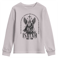 Here Am I Send Me Isaiah 6 8 Catholic Knight Templar Crusader Faith Youth Sweatshirt