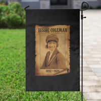 Bessie Coleman First African American Female Pilot Garden Flag Black History - Wonder Print Shop
