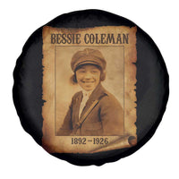 Bessie Coleman First African American Female Pilot Spare Tire Cover Black History - Wonder Print Shop