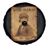 Bessie Coleman First African American Female Pilot Spare Tire Cover Black History - Wonder Print Shop