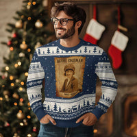 Bessie Coleman First African American Female Pilot Ugly Christmas Sweater Black History - Wonder Print Shop