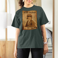 Bessie Coleman First African American Female Pilot T Shirt For Women Black History - Wonder Print Shop