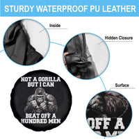 Funny Internet Meme Spare Tire Cover Not A Gorilla But I Can Beat Off 100 Men - Wonder Print Shop