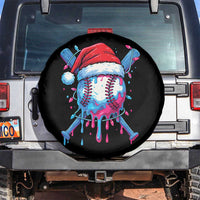 Christmas Baseball Ice Cream Drip Spare Tire Cover Santa Sports Xmas Light Boys Sprinkles Baseball Bat TS10