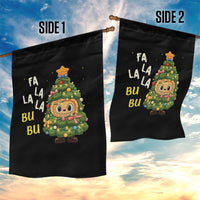 Funny Christmas Garden Flag Fa La La La Bu Bu Xmas Song Kawaii Bubu - Wonder Print Shop