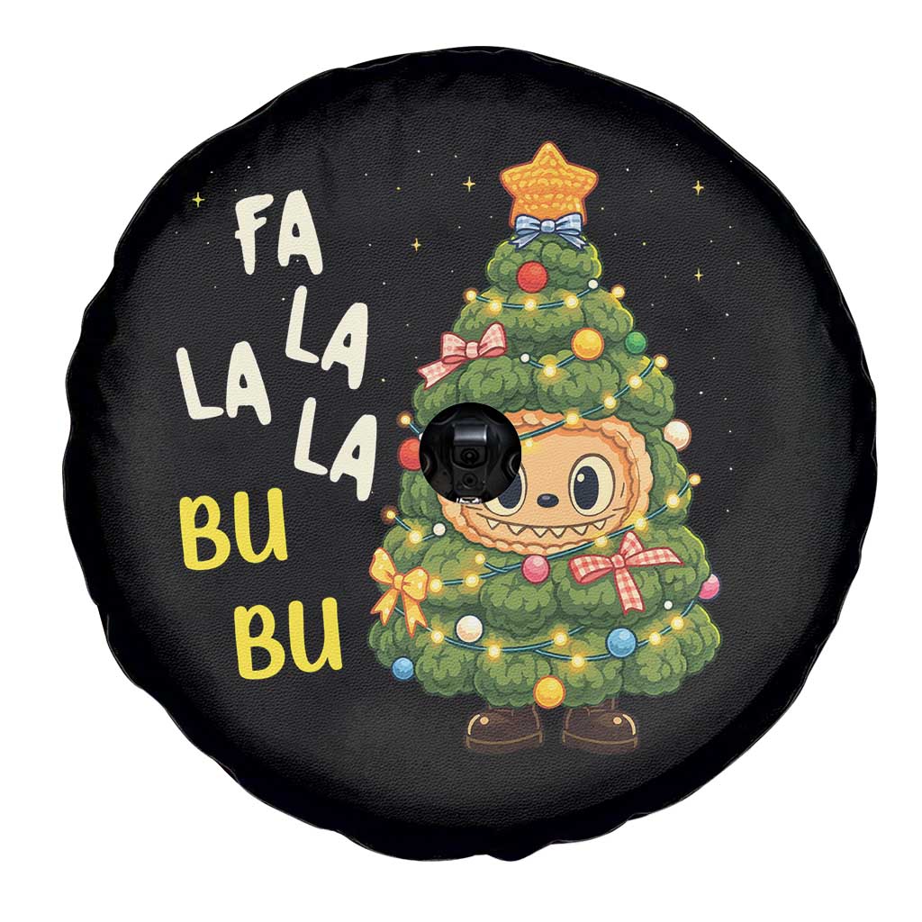 Funny Christmas Spare Tire Cover Fa La La La Bu Bu Xmas Song Kawaii Bubu - Wonder Print Shop
