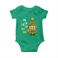 Funny Christmas Baby Onesie Fa La La La Bu Bu Xmas Song Kawaii Bubu - Wonder Print Shop