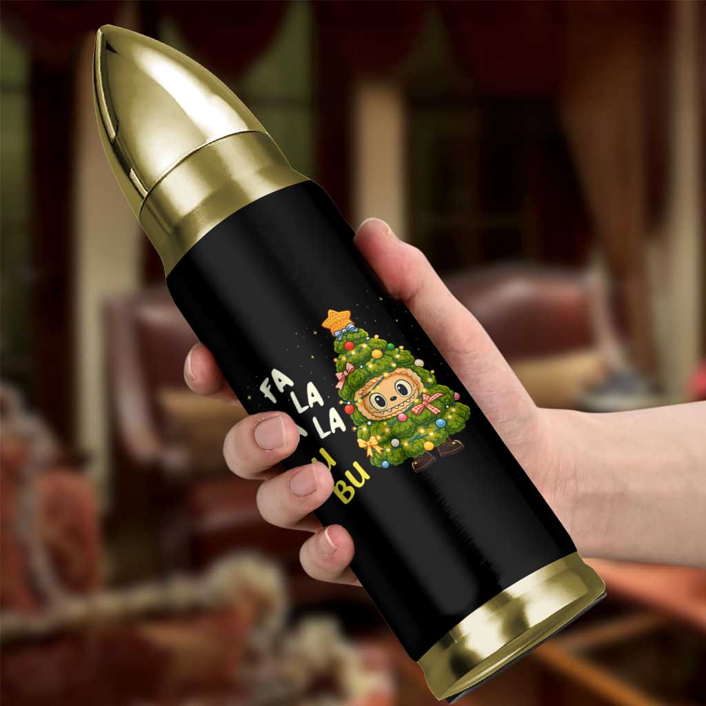 Funny Christmas Bullet Tumbler Fa La La La Bu Bu Xmas Song Kawaii Bubu - Wonder Print Shop