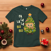 Funny Christmas T Shirt Fa La La La Bu Bu Xmas Song Kawaii Bubu - Wonder Print Shop