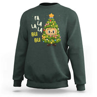Funny Christmas Sweatshirt Fa La La La Bu Bu Xmas Song Kawaii Bubu - Wonder Print Shop