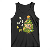 Funny Christmas Tank Top Fa La La La Bu Bu Xmas Song Kawaii Bubu - Wonder Print Shop