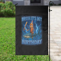 Bruh Its My Birthday Garden Flag Italian Brainrot Meme Birthday Kids Family Party Bday - Wonder Print Shop