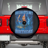 Bruh Its My Birthday Spare Tire Cover Italian Brainrot Meme Birthday Kids Family Party Bday - Wonder Print Shop