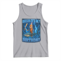 Bruh Its My Birthday Tank Top Italian Brainrot Meme Birthday Kids Family Party Bday - Wonder Print Shop