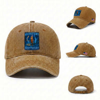 Bruh Its My Birthday Washed Cotton Baseball Cap Italian Brainrot Meme Birthday Kids Family Party Bday