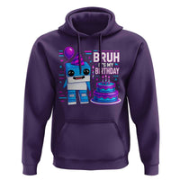 Bruh Its My Birthday Hoodie Italian Brainrot Meme Family Party Bday Los Tralaleritos - Wonder Print Shop