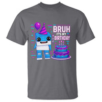 Bruh Its My Birthday T Shirt Italian Brainrot Meme Family Party Bday Los Tralaleritos - Wonder Print Shop