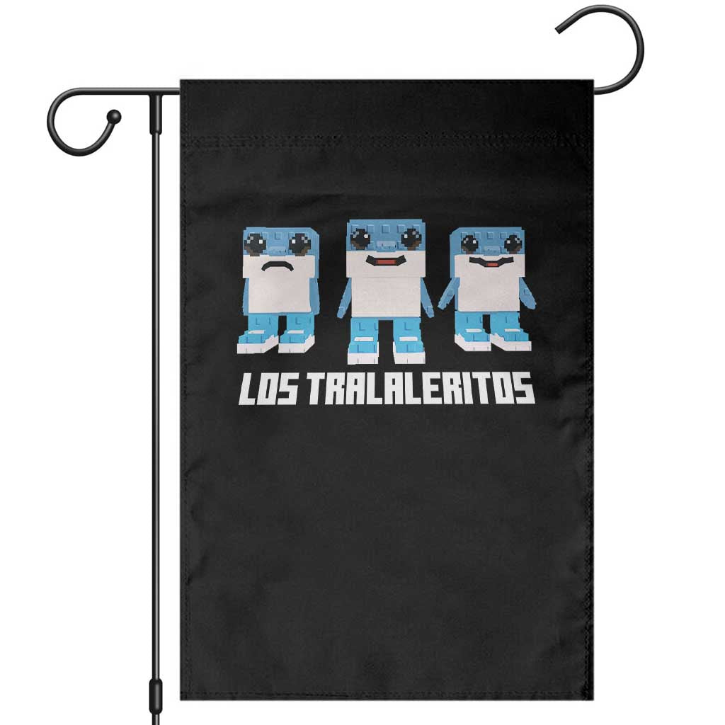Italian Brainrot Meme Shark Garden Flag Tralalero Tralala Los Tralaleritos Funny Animals