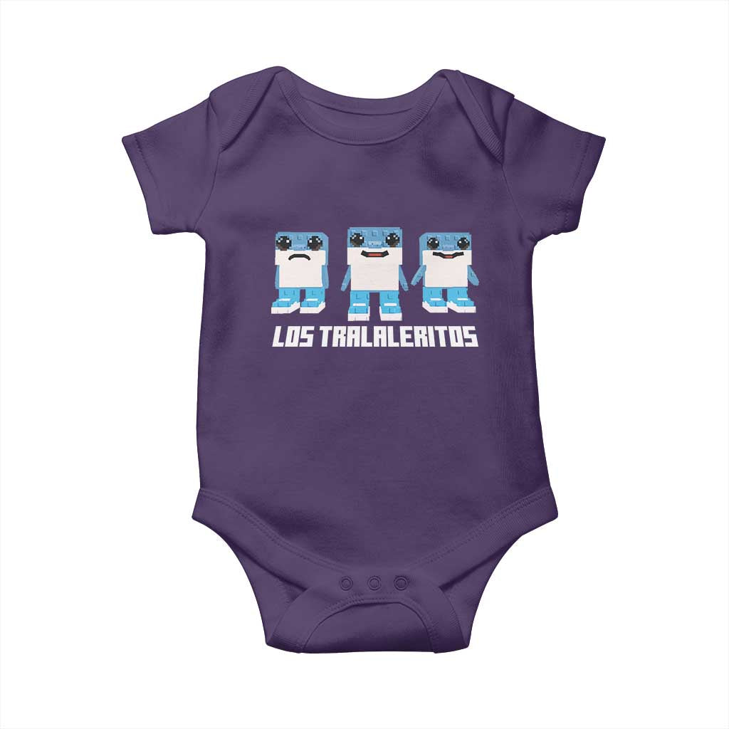 Italian Brainrot Meme Shark Baby Onesie Tralalero Tralala Los Tralaleritos Funny Animals