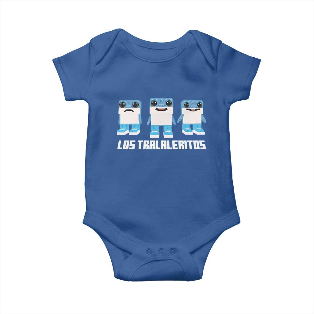 Italian Brainrot Meme Shark Baby Onesie Tralalero Tralala Los Tralaleritos Funny Animals