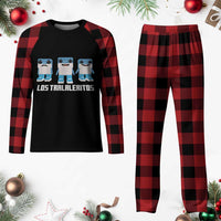 Italian Brainrot Meme Shark Plaid Pajama Set Tralalero Tralala Los Tralaleritos Funny Animals