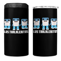 Italian Brainrot Meme Shark 4 in 1 Can Cooler Tumbler Tralalero Tralala Los Tralaleritos Funny Animals