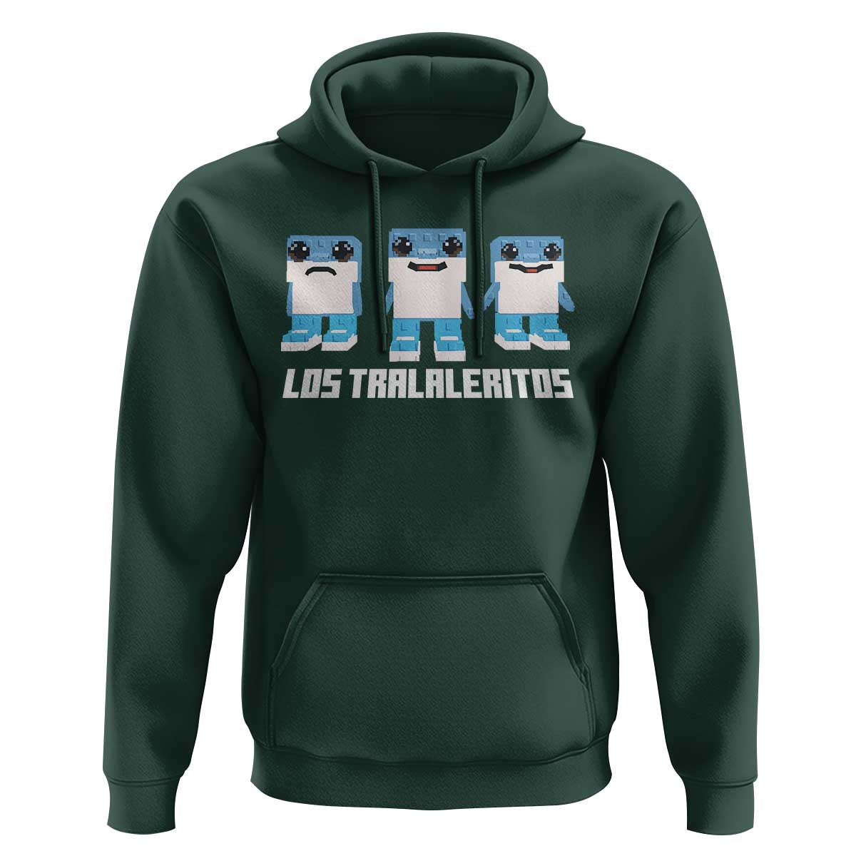 Italian Brainrot Meme Shark Hoodie Tralalero Tralala Los Tralaleritos Funny Animals