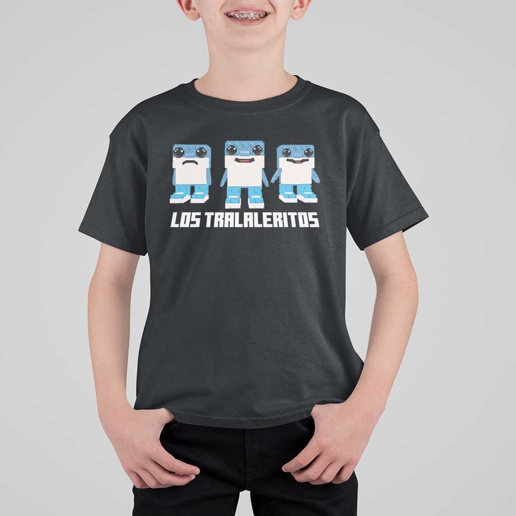 Italian Brainrot Meme Shark T Shirt For Kid Tralalero Tralala Los Tralaleritos Funny Animals