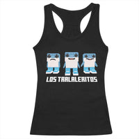 Italian Brainrot Meme Shark Racerback Tank Top Tralalero Tralala Los Tralaleritos Funny Animals