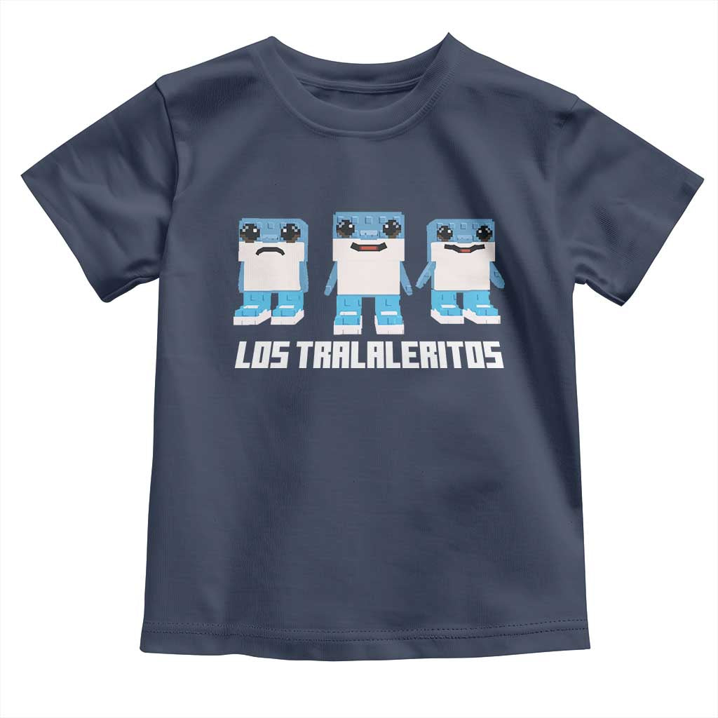 Italian Brainrot Meme Shark Toddler T Shirt Tralalero Tralala Los Tralaleritos Funny Animals