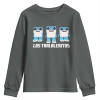 Italian Brainrot Meme Shark Youth Sweatshirt Tralalero Tralala Los Tralaleritos Funny Animals