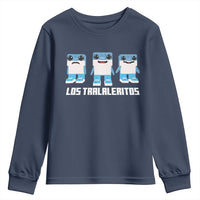 Italian Brainrot Meme Shark Youth Sweatshirt Tralalero Tralala Los Tralaleritos Funny Animals
