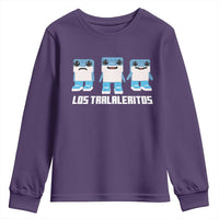 Italian Brainrot Meme Shark Youth Sweatshirt Tralalero Tralala Los Tralaleritos Funny Animals
