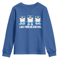 Italian Brainrot Meme Shark Youth Sweatshirt Tralalero Tralala Los Tralaleritos Funny Animals