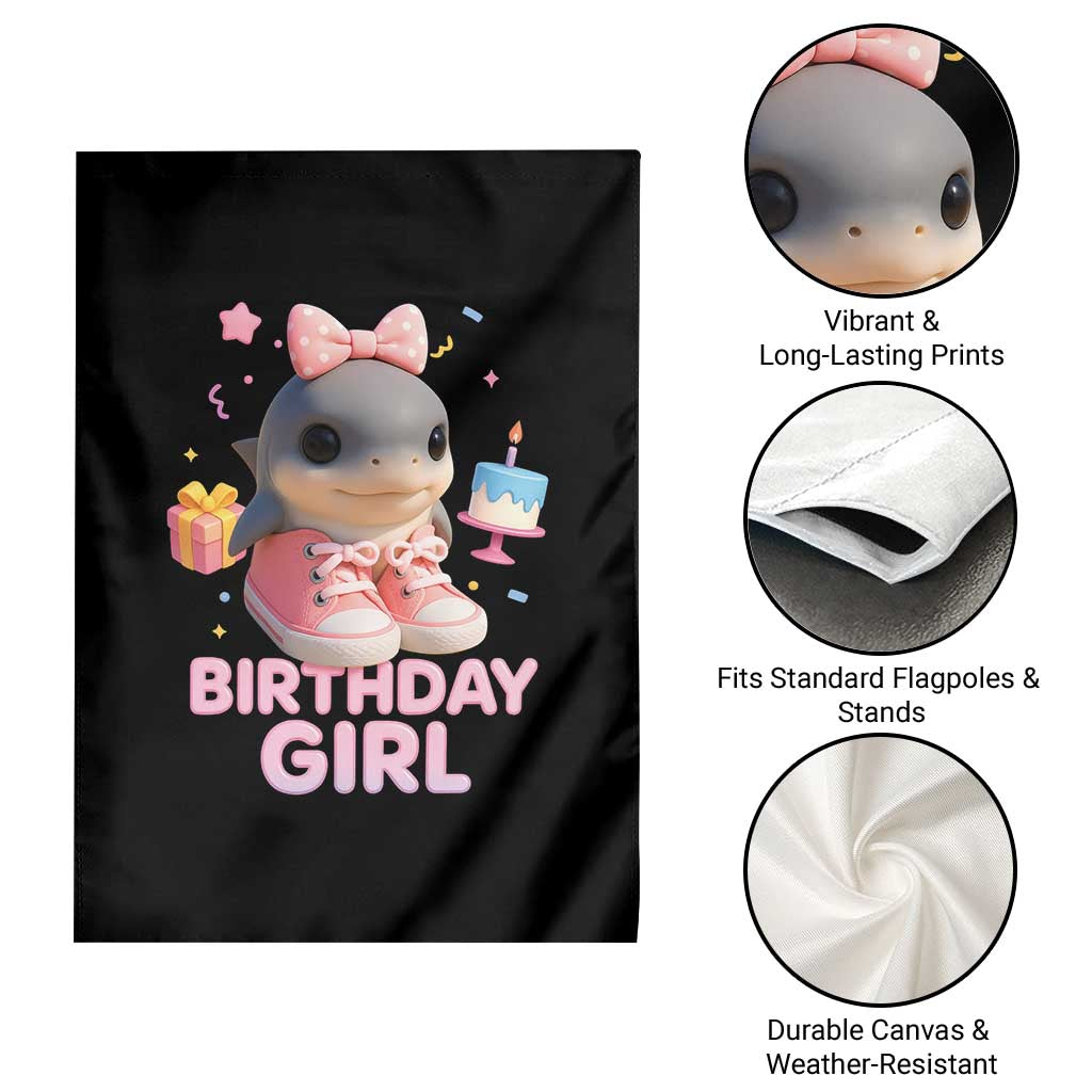 Birthday Girl Garden Flag Italian Brainrot Meme Party Funny Las Tralaleritas - Wonder Print Shop
