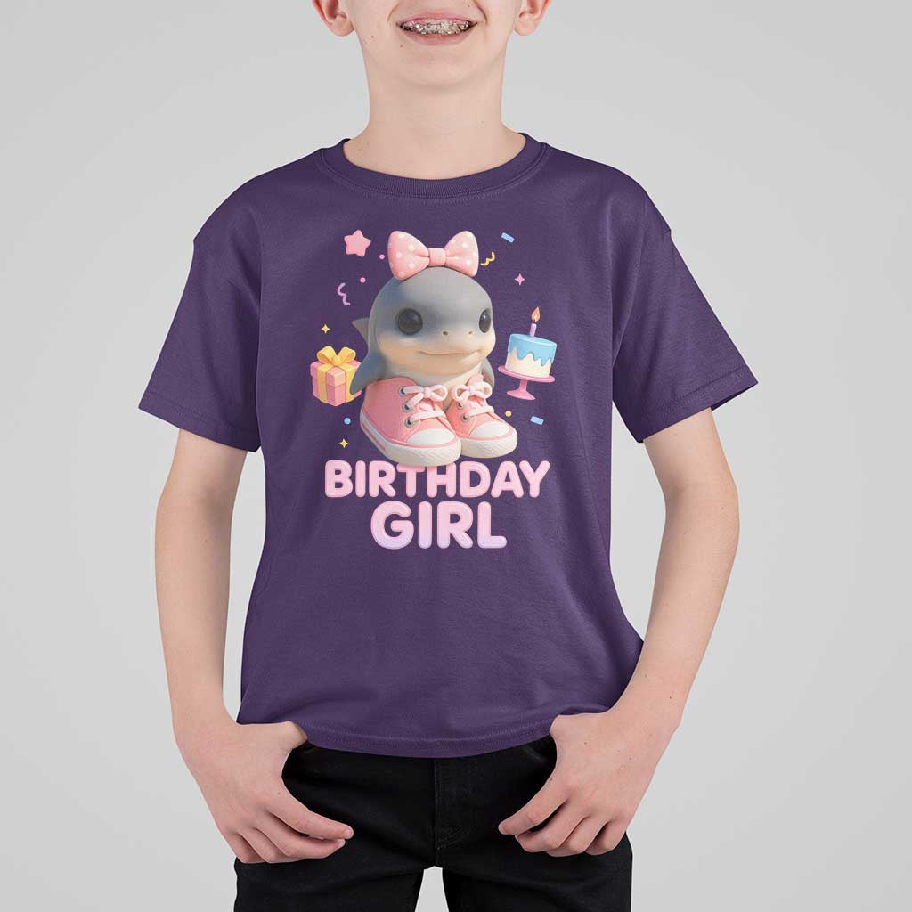 Birthday Girl T Shirt For Kid Italian Brainrot Meme Party Funny Las Tralaleritas - Wonder Print Shop