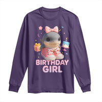 Birthday Girl Long Sleeve Shirt Italian Brainrot Meme Party Funny Las Tralaleritas - Wonder Print Shop
